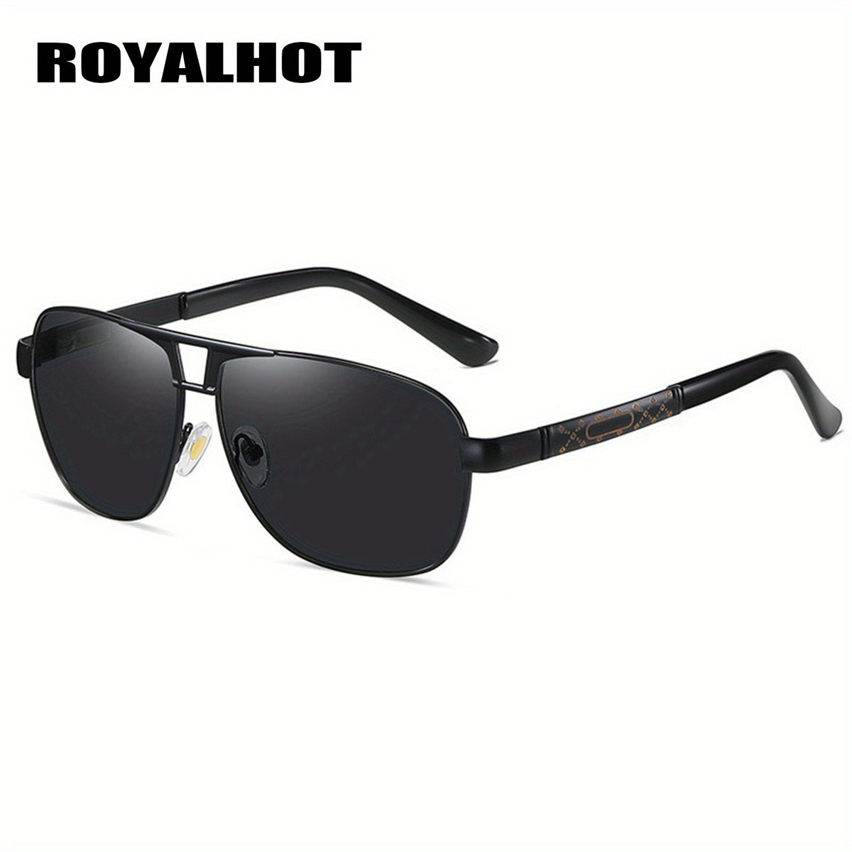 RoyalHot Men's Polarized Sunglasses Metal Frame Mixed Driving