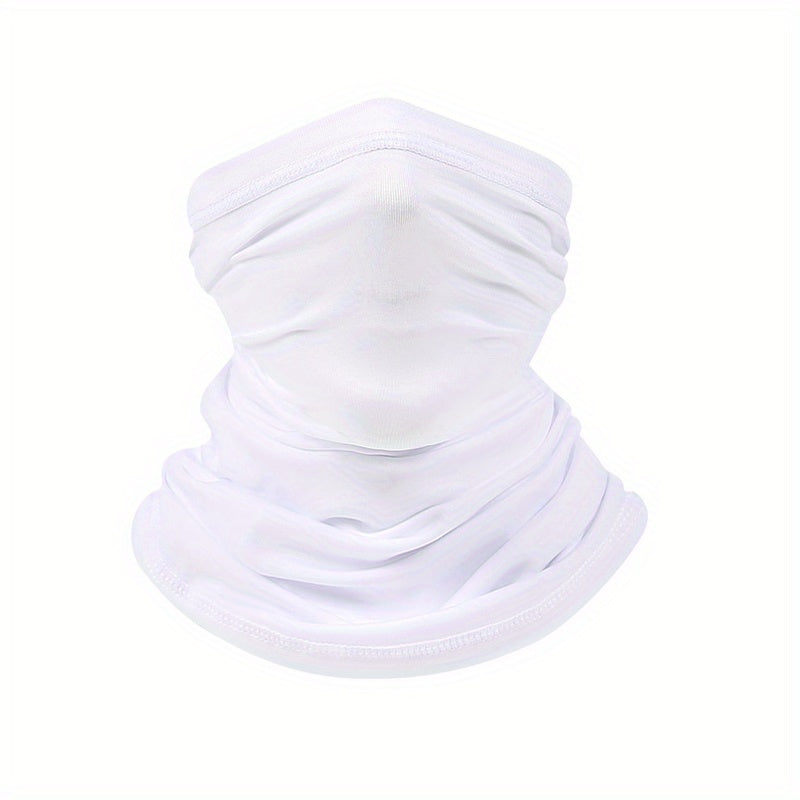 Outdoor Neck Gaiter Ice Silk Sunscreen Scarf Motorcycle Neck Cover
