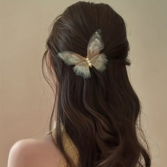 3pcs Butterfly Hair Claw Vintage Clip for Side Hair Bang Braids Women Girls