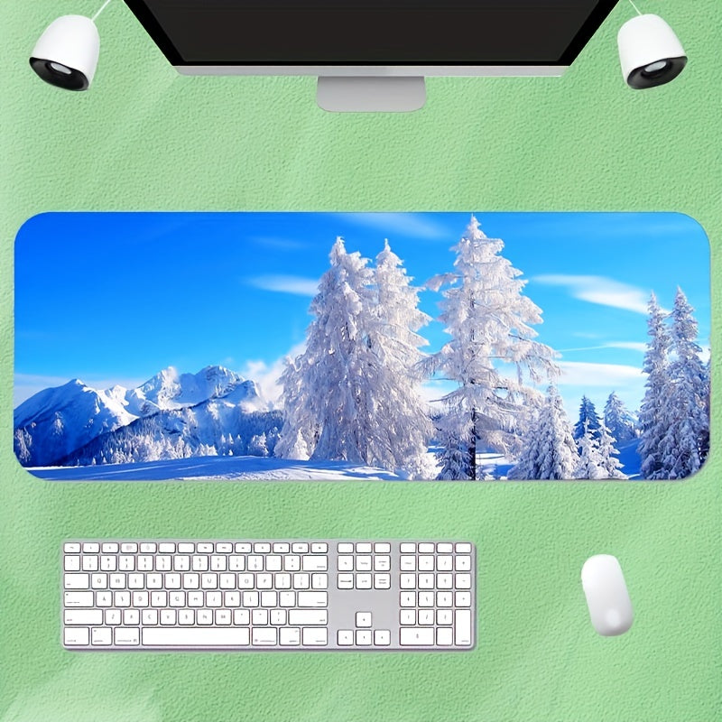 Thickened Lock Landscape Animation Mouse Pad for Office/Home Desk