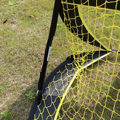 Portable Football Goal Net for Training with Double Holes