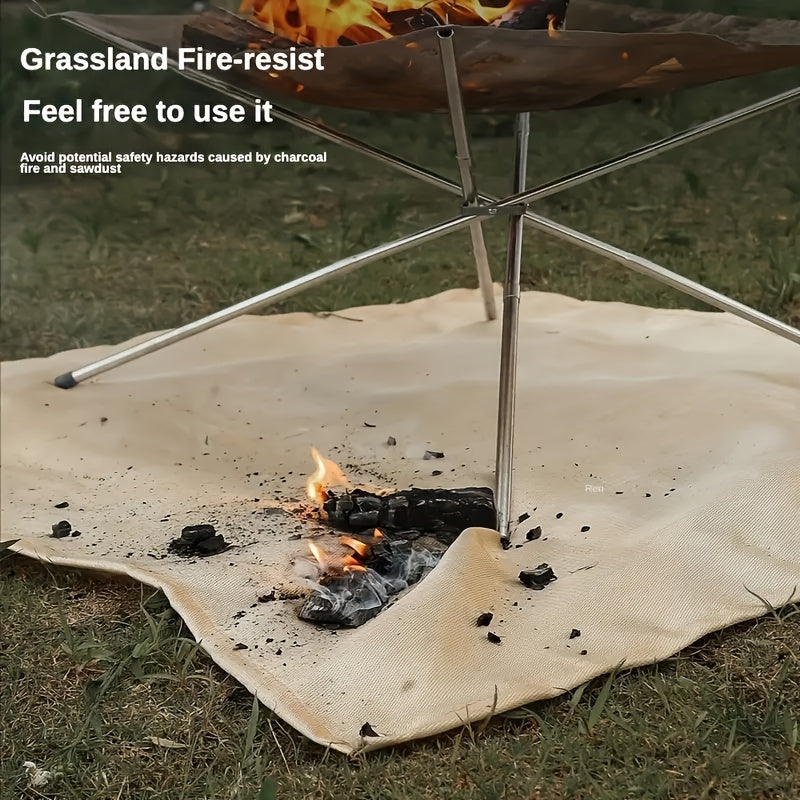 High Temp Resistant Fireproof Blanket for Camping Picnic Outdoor
