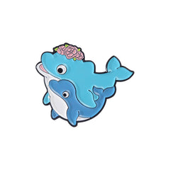 Men's Marine Animal Pattern Pink Pin