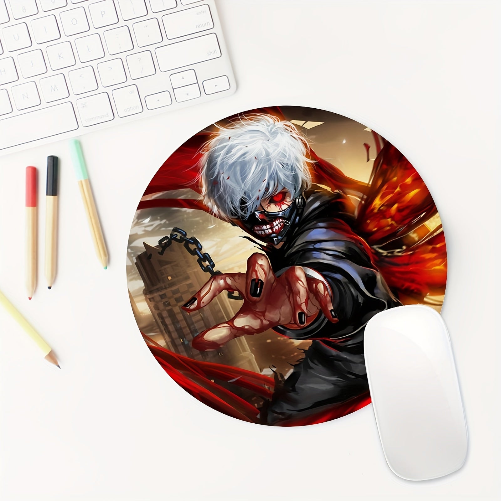 Anime Characters Mouse Pad Non-slip Rubber Base - Waterproof