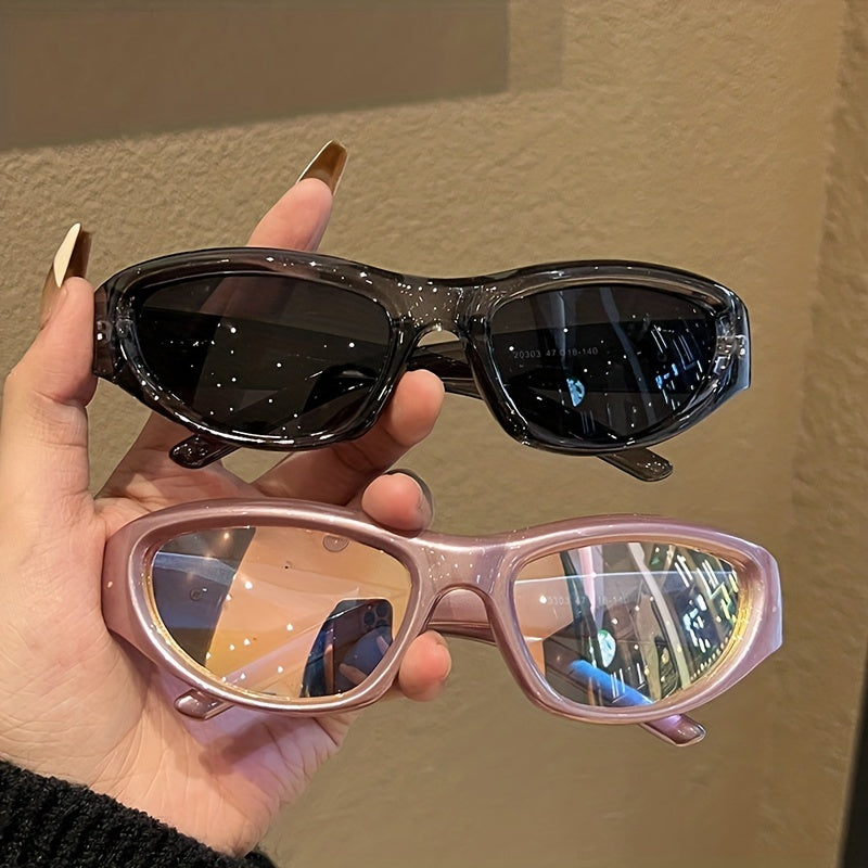 Y2K Wrap Sunglasses Men Women UV400