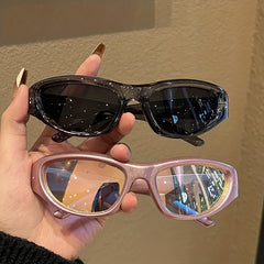 Y2K Wrap Sunglasses Men Women UV400