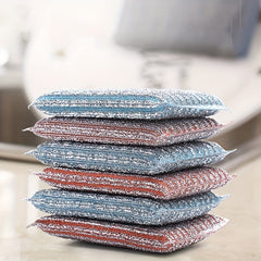 4pcs Double Sided Cleaning Brush Set for Tableware and Pans