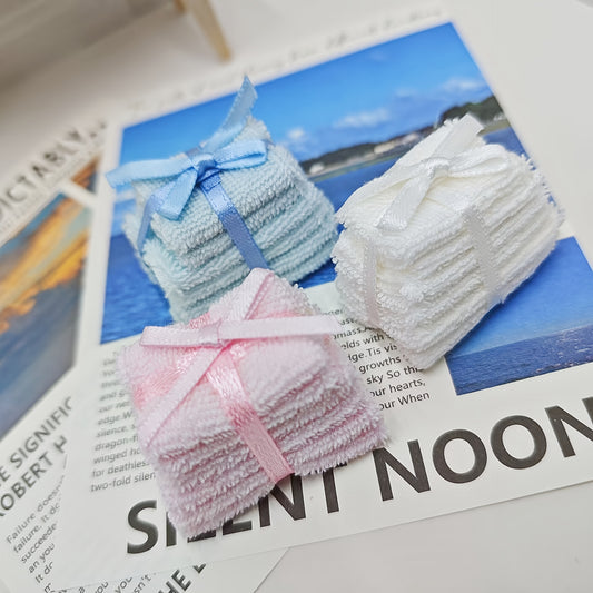 Dollhouse Bathroom Towel Realistic Textile Accessory Gift
