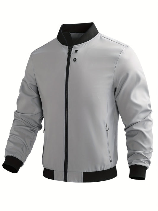 Men's Zip Up Jacket for Outdoor Activities