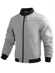 Men's Zip Up Jacket for Outdoor Activities