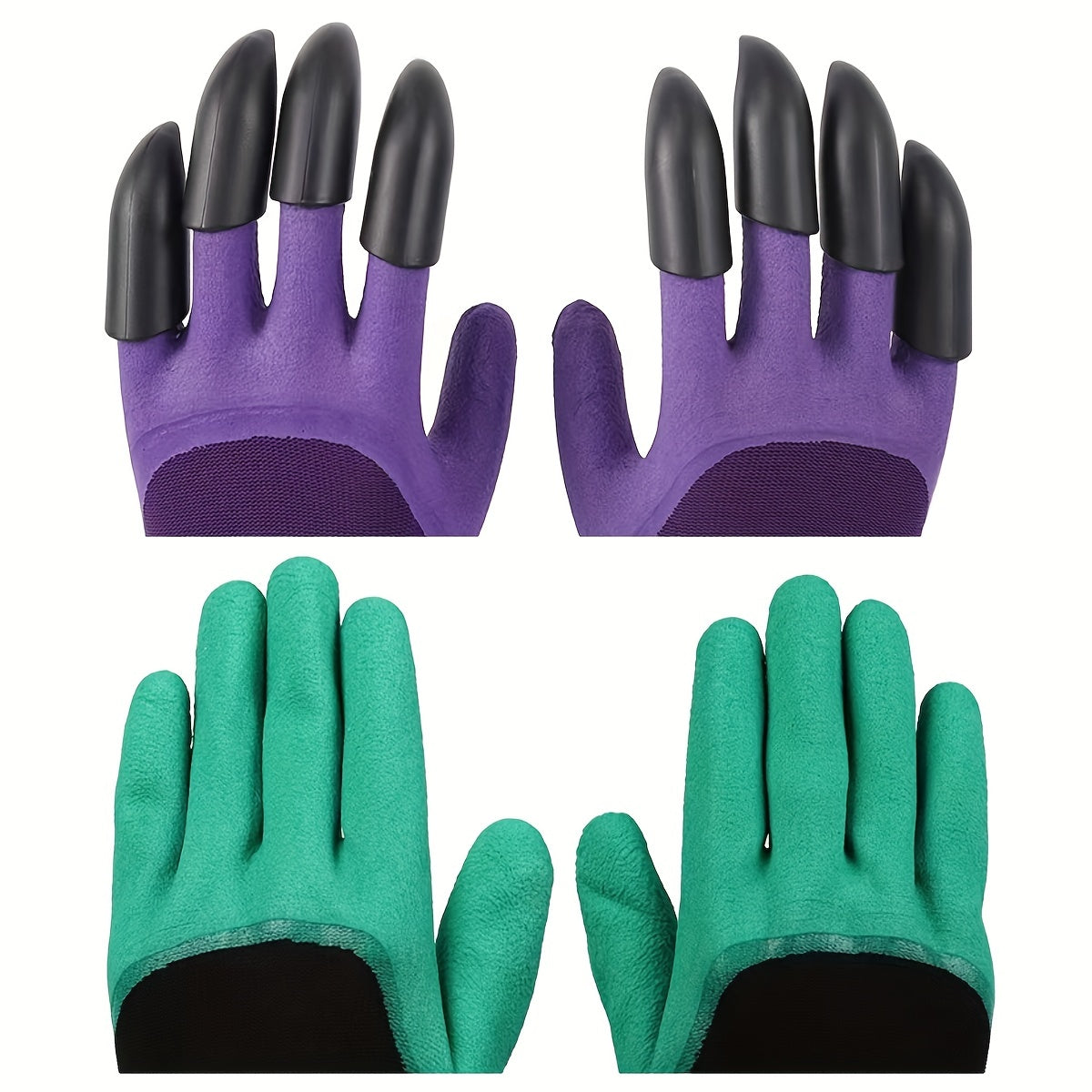 2 Pairs Anti thorn Protective Gloves With Claws
