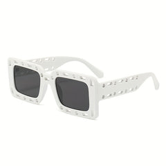 Y2K Square Sunglasses Beach Club Props Glasses UV400