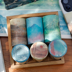 Landscape Washi Paper Stickers Pack 3m