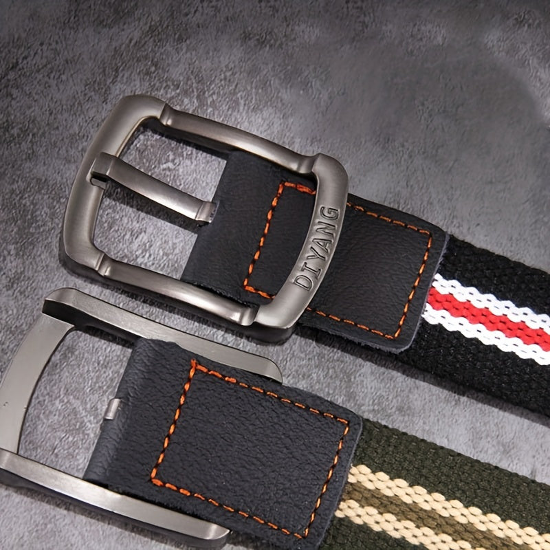 Men's Canvas Quick Release Buckle Training Belt