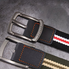 Men's Canvas Quick Release Buckle Training Belt