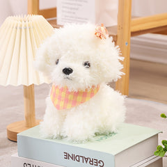 3pcs Candy Teddy Plush Toys with Colorful Bows