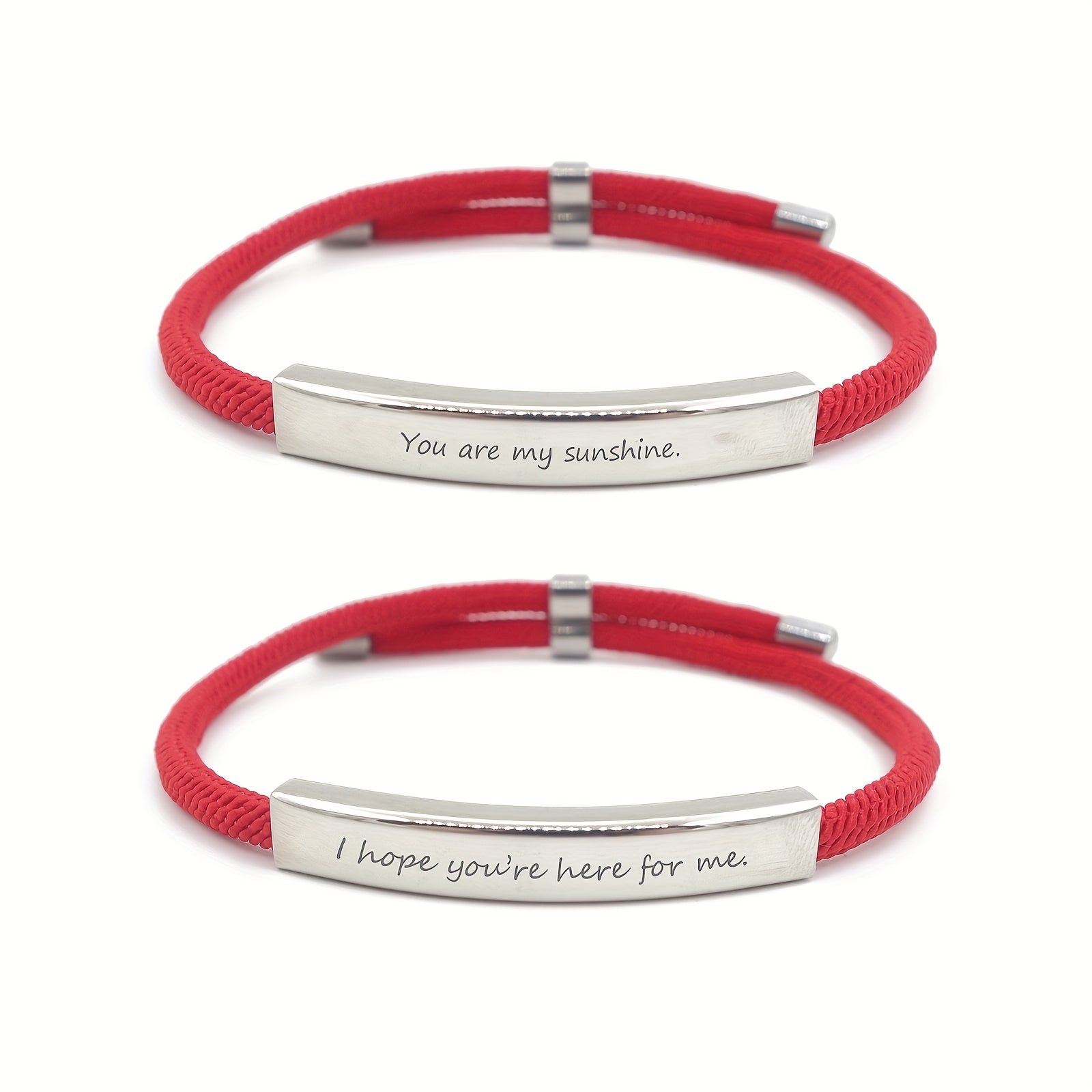 Customized Stainless Steel Pet Bracelet with Engraved Name
