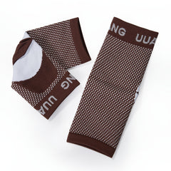 Compression Short Crew Socks Toeless for Sports & Fitness Unisex