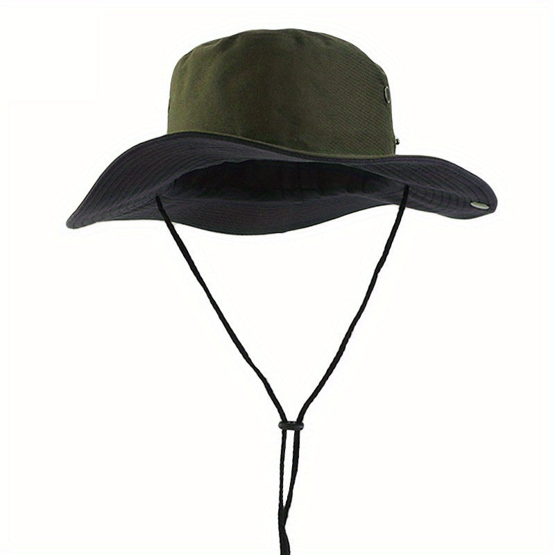 Foldable Sunshade Bucket Hat Double-sided Outdoor Fishing