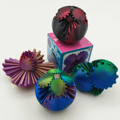 Colorful Flexible Gear Ball Model with Gradient