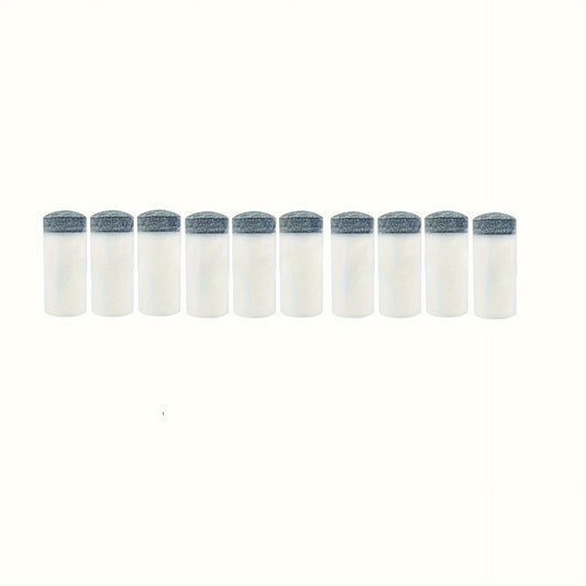 10pcs Pool Stick Tips Pool Cue Tips Replacement Billiards Accessories