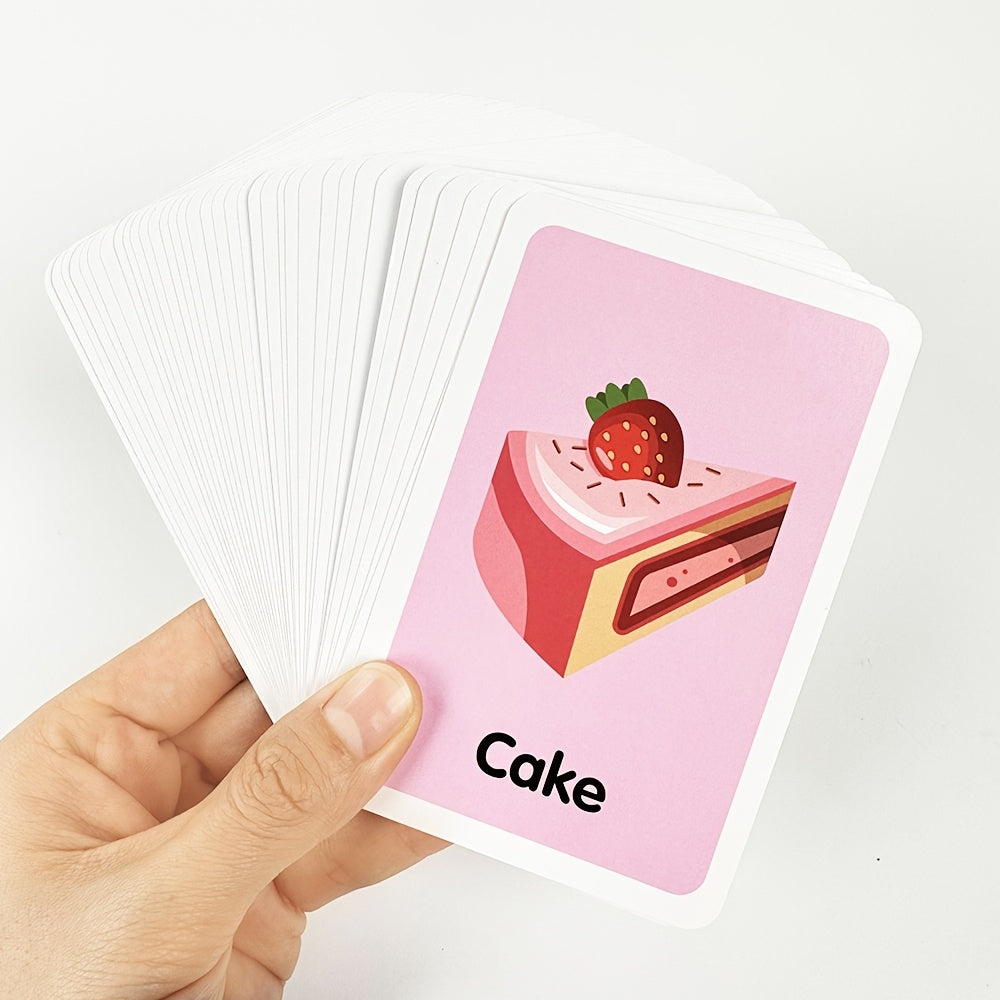 36 Pack Double Sided Cognition Cards Alphabet Word Phonics Learning Set