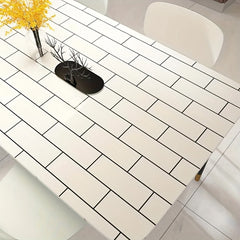 Tile Pattern Wallpaper Self Adhesive Peel & Stick for Kitchen Countertop