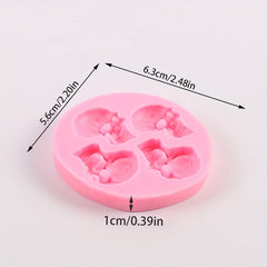 Resin Skull Silicone Mold for Cake Decoration