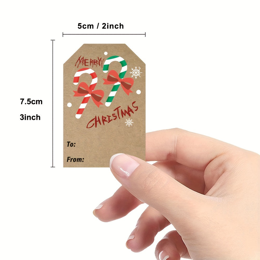 Christmas Copperplate Paper Stickers Pack - 10 Sheets 6 Designs
