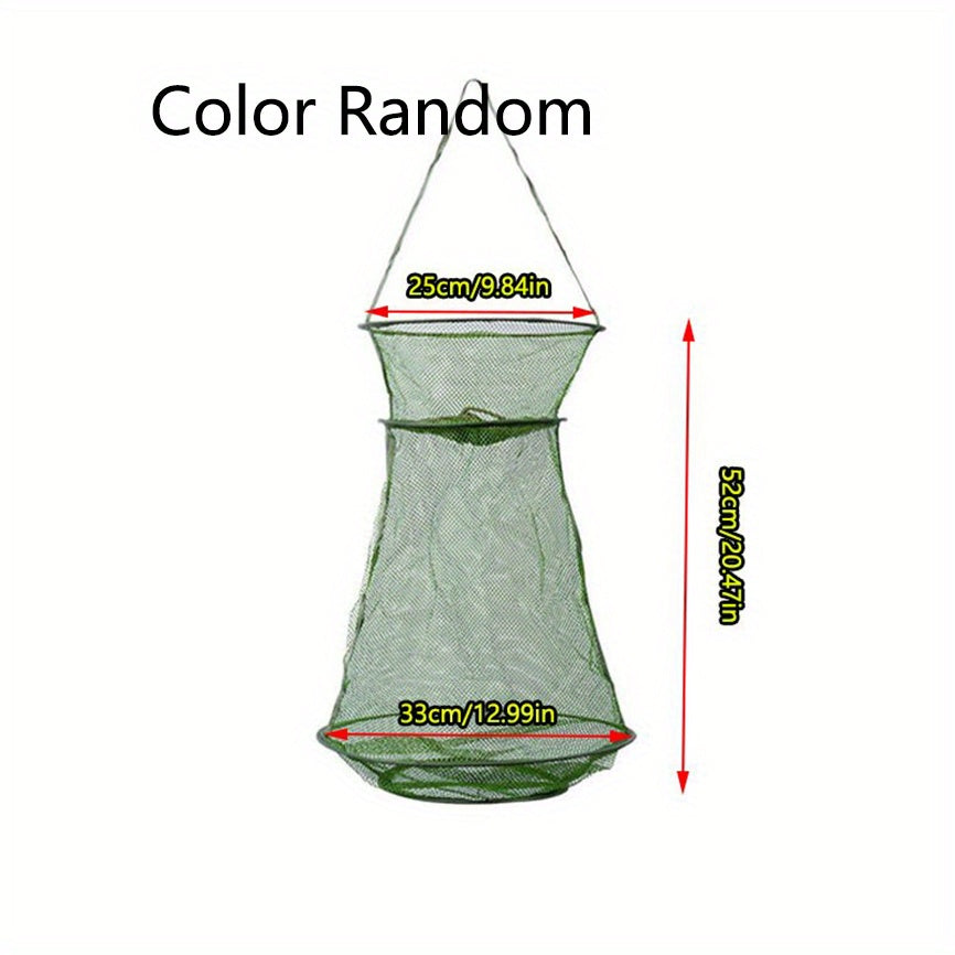Foldable Portable Fish Net Quick Drying Tackle for Small Fish