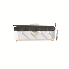 4-grid Seasoning Box with Spoon and Lid