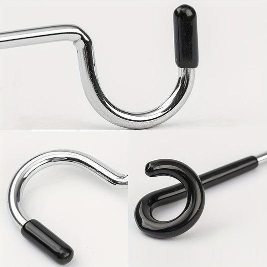 2pcs Outdoor Stainless Steel U Shaped Lamp Holder Hook
