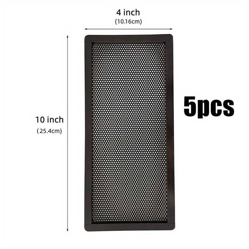 5pcs Magnetic Air Vent Screen Cover Home Floor Bug Mesh