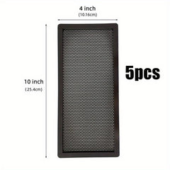 5pcs Magnetic Air Vent Screen Cover Home Floor Bug Mesh