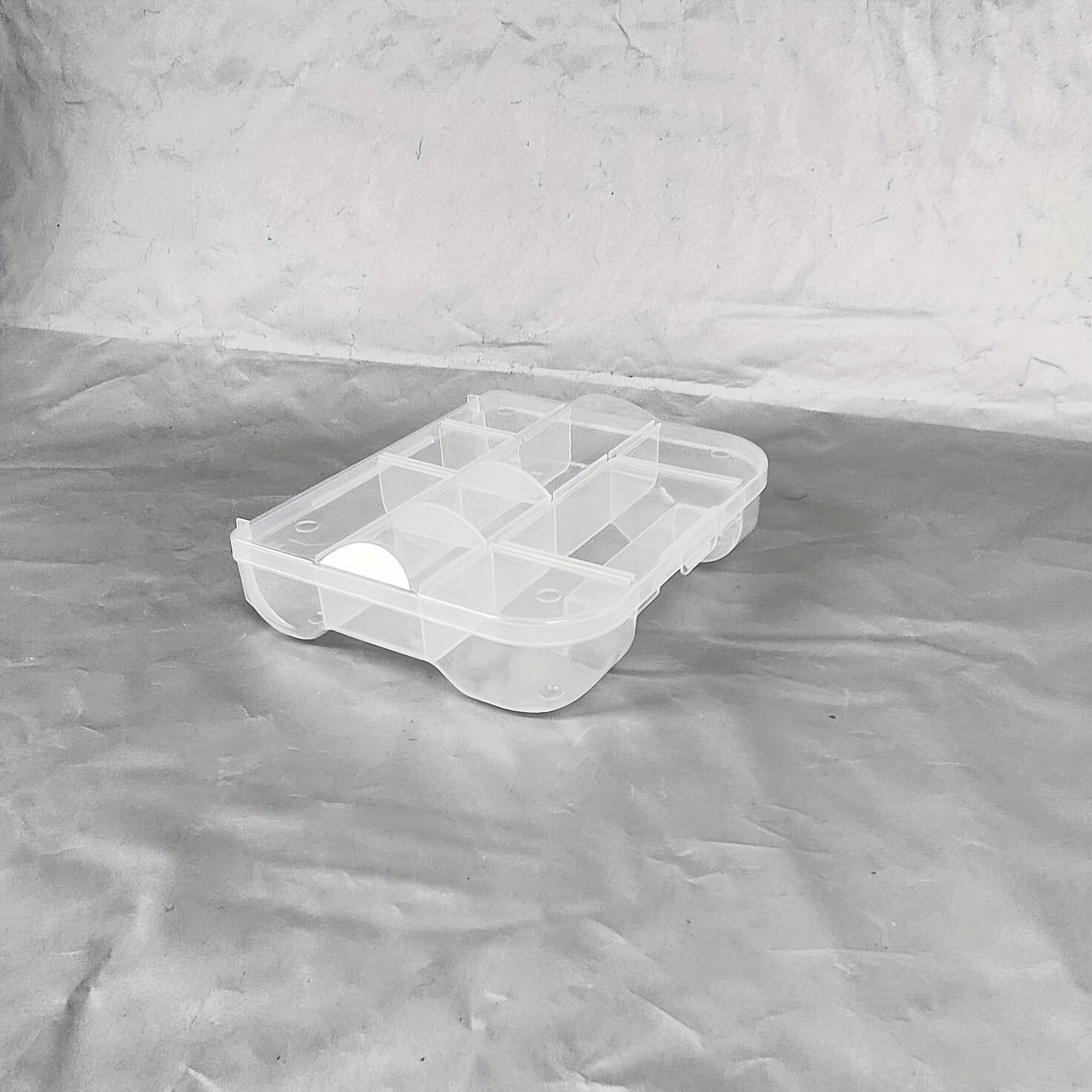 Clear Plastic Jewelry Storage Box Portable Dustproof DIY Diamond Painting Access