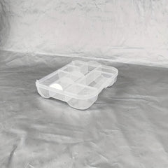 Clear Plastic Jewelry Storage Box Portable Dustproof DIY Diamond Painting Access