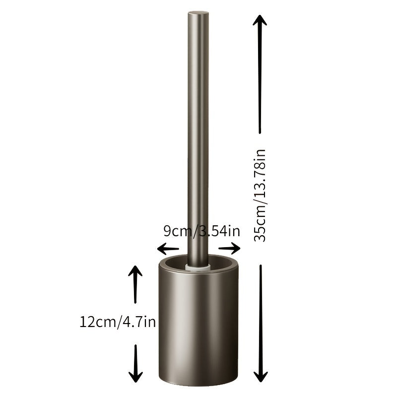 Long Handle Toilet Brush with Holder Box