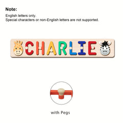Personalized Name Puzzle Educational Toy