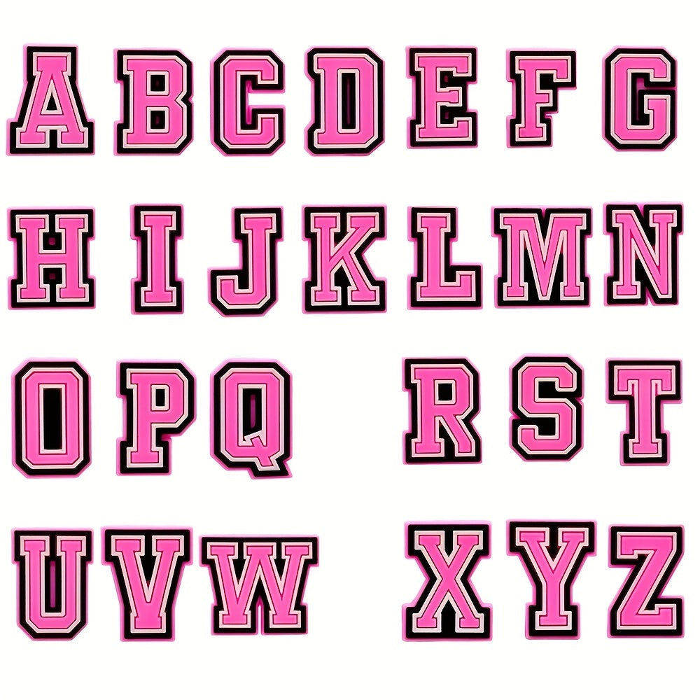 100PCS Pink Charms for Shoes Decoration DIY Accessories Kids Women