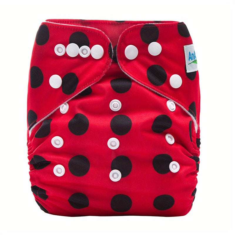 Striped Print Diaper Fox Design for Baby Boys Girls