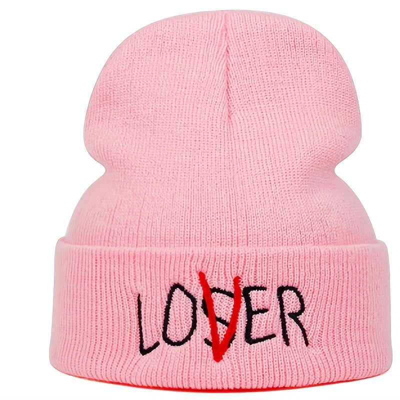 Sports Embroidered Knit Hat