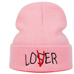 Sports Embroidered Knit Hat