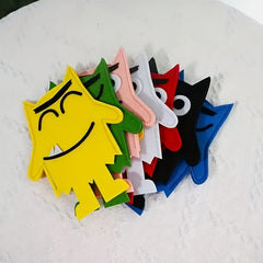 Colorful Monster Hand Puppet Set for Storytelling Props
