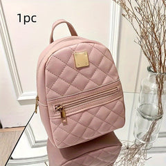 Small Shoulder Bag Faux Leather Casual Daypack