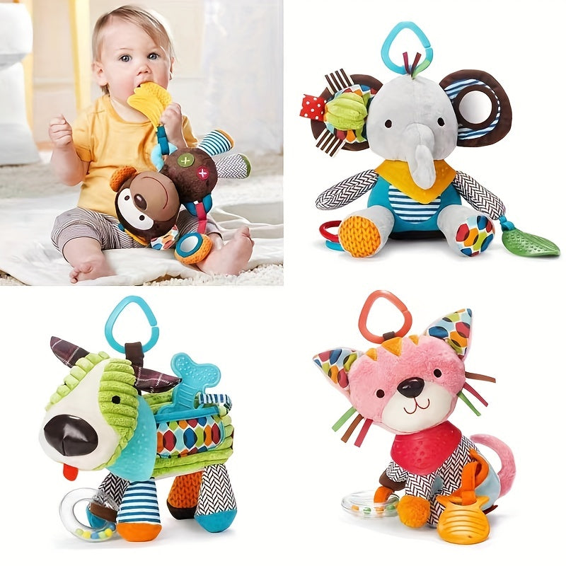 Baby Puppet Toy Label Coaxing Sleep And Gnawing Accompanying Doll