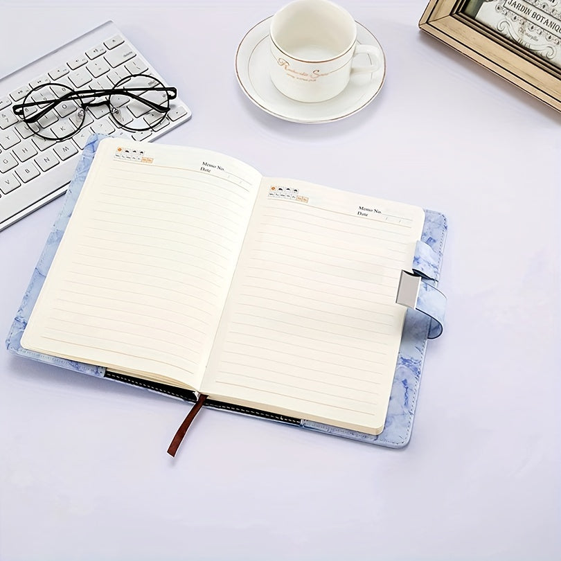 Lockable Leather Journal With Combination Lock
