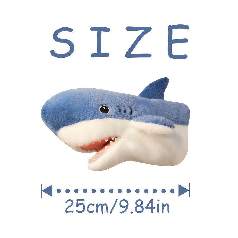 Shark & Capybara Hand Puppets for Storytelling