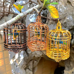 1:12 Scale Bird Cage Dollhouse Accessory Set