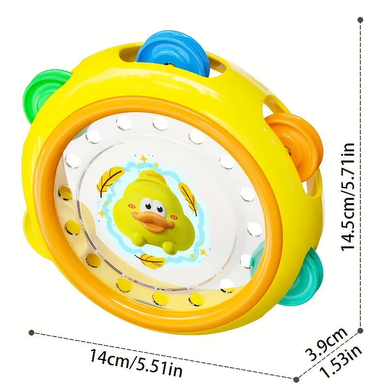Baby Hand Crank Toy Set - Tactile & Hearing Development