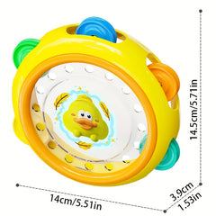 Baby Hand Crank Toy Set - Tactile & Hearing Development